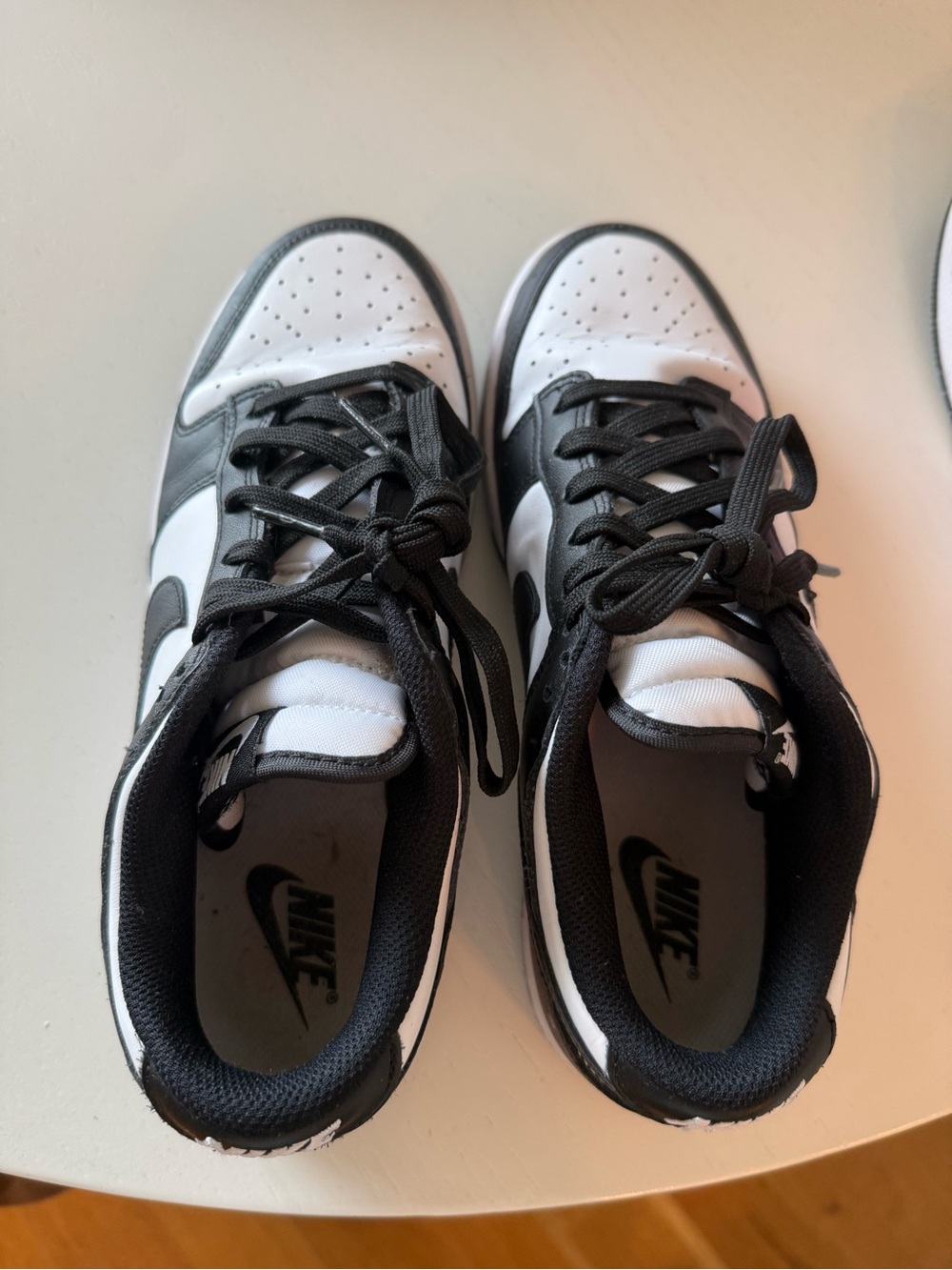 Nike Panda Dunks.  Womens size 8.5